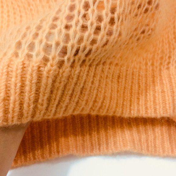 Free People Womens Small Lightweight Sweater Holey - Picture 7 of 11